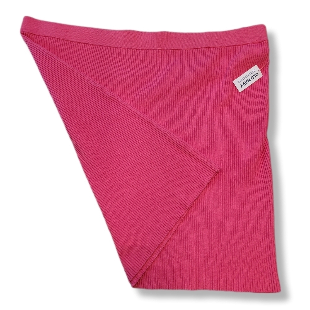 High-waisted Ribbed Mini Skirt 3X - Picture 5 of 8